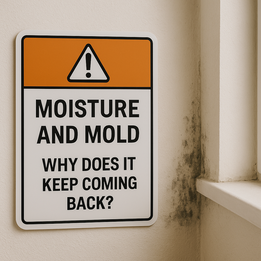 why does mold keep coming back