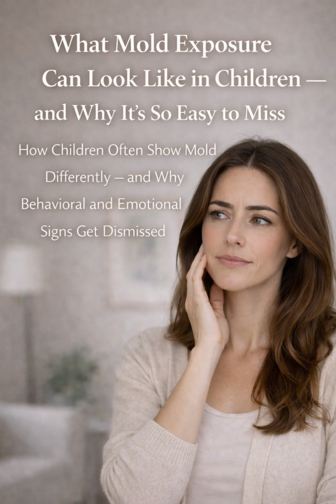 what mold exposure can look like in children